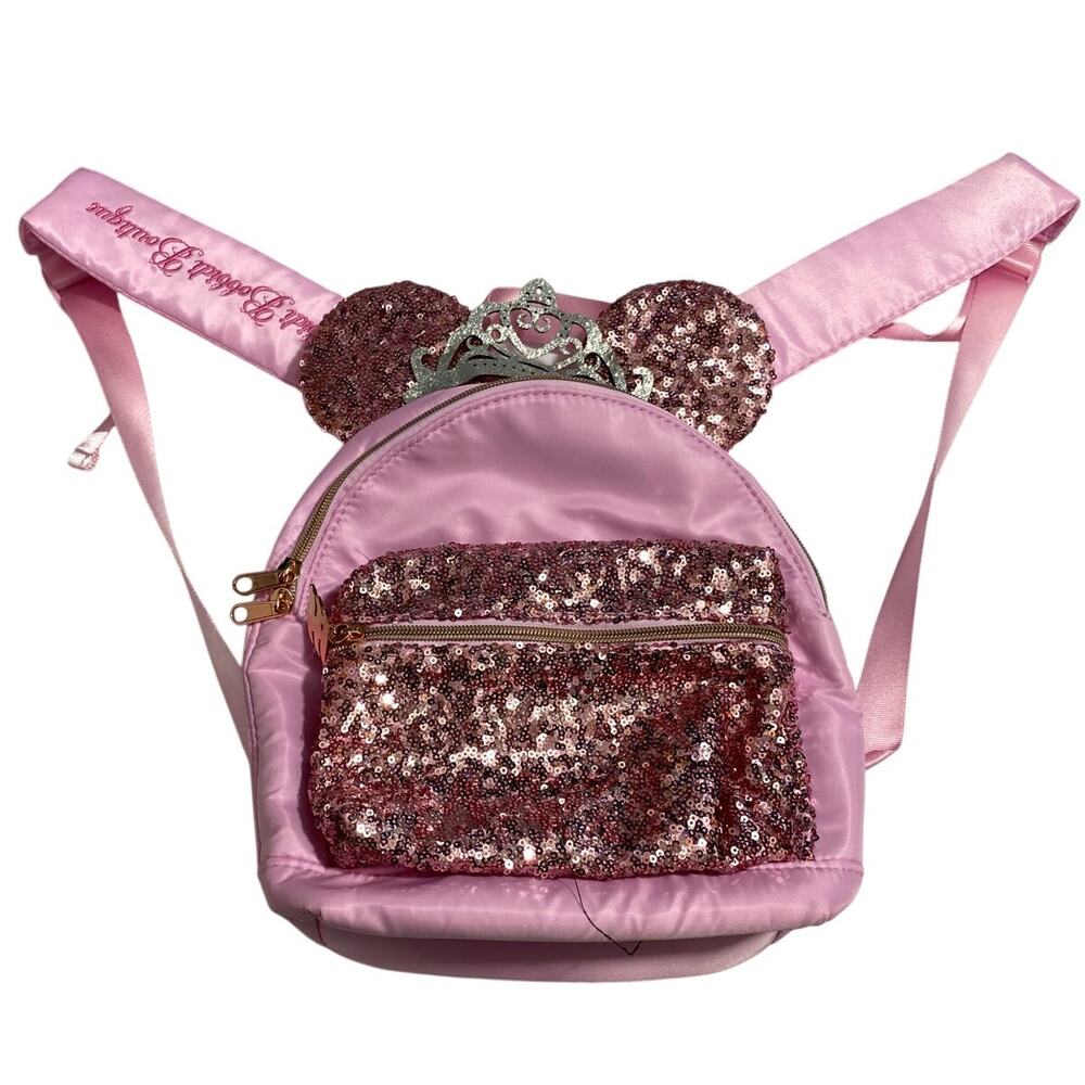 RARE Disney Cruise Line Pink Bibbidi Bobbidi Boutique Backpack